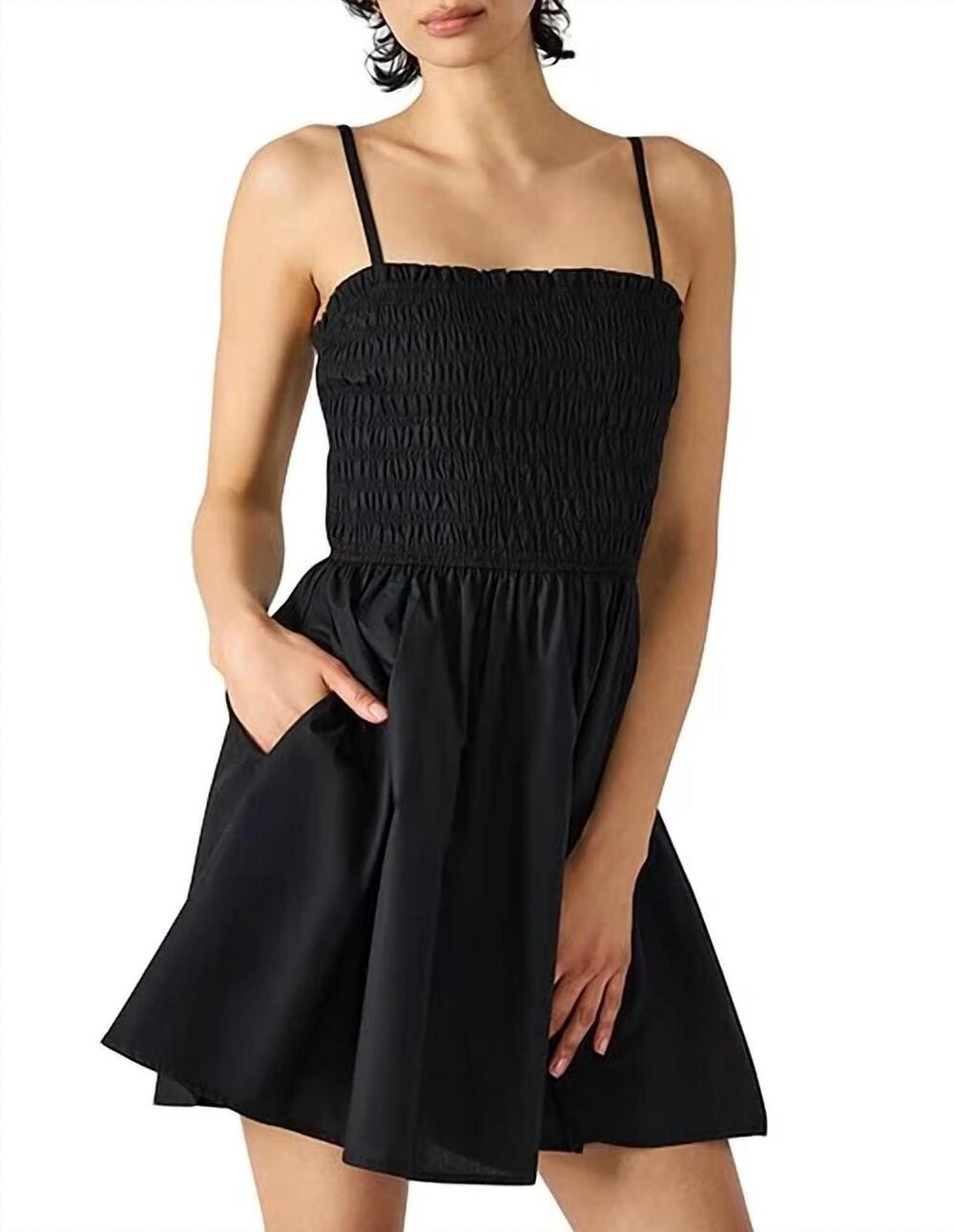 NEW STEVE MADDEN lotty dress in black